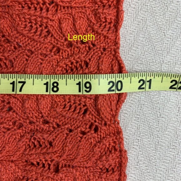 Unique! Handmade Crochet Long Sleeve Shirt - Picture 6 of 7